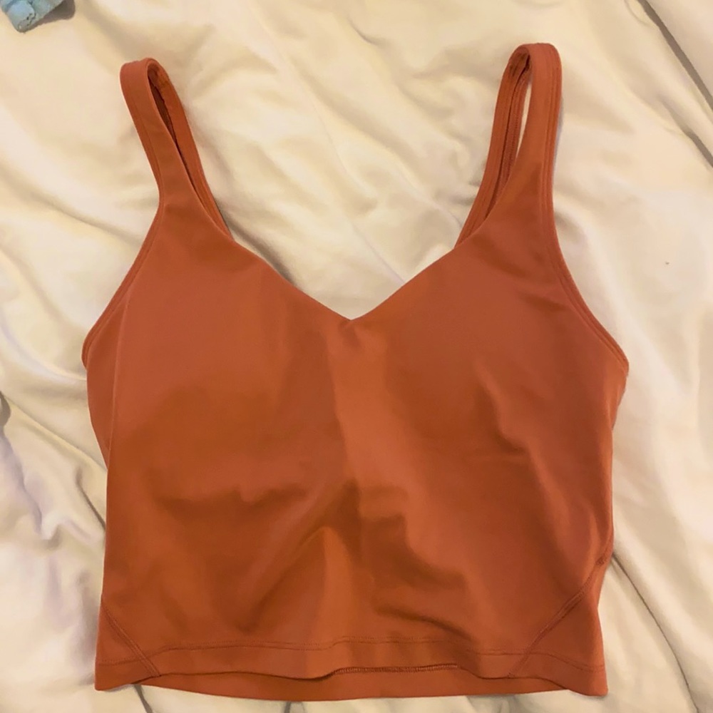 Lululemon Align Tank size 4 CORAL